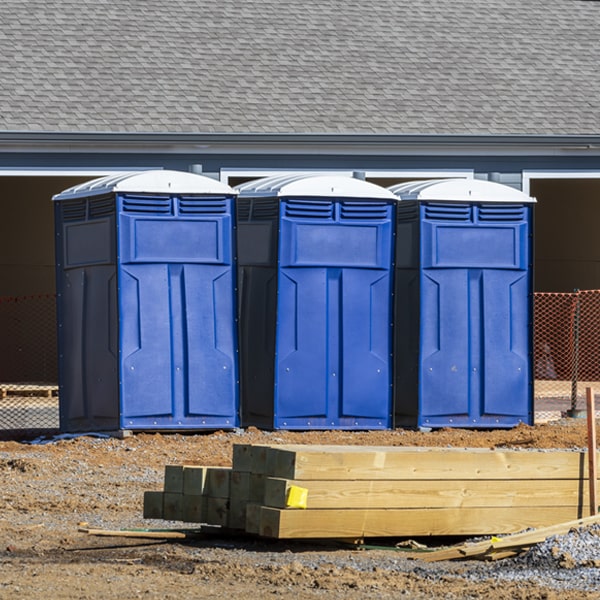 are there any restrictions on where i can place the portable restrooms during my rental period in East Berne NY